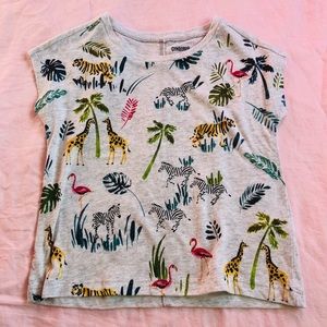 Gymboree animal print T-shirts